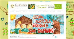Desktop Screenshot of biologicasandamiano.com